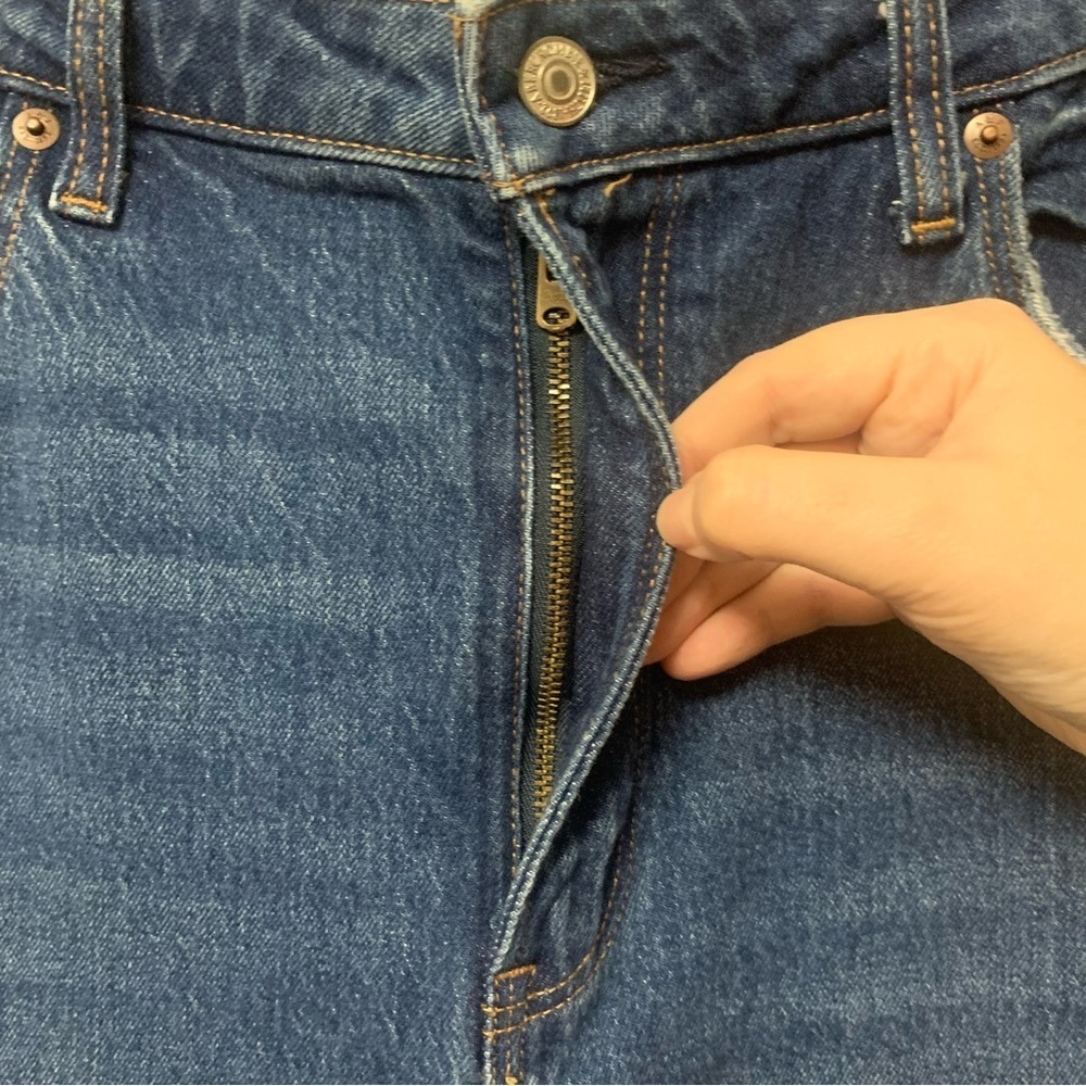 Abercrombie & Fitch The Vintage Flare High Rise Curve Love Size 32 Size 14 - Picture 5 of 10